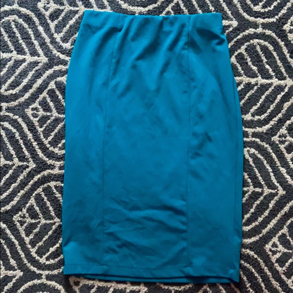 Teal Skirt